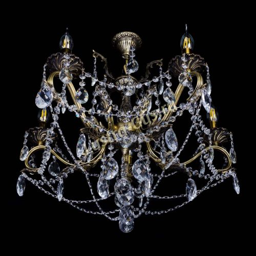 Бронзовая люстра Валери №5 баден в Сочи Гусь Хрустальный