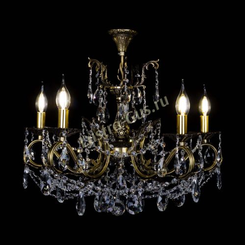 Бронзовая люстра Валери №5 журавлик в Сочи Гусь Хрустальный