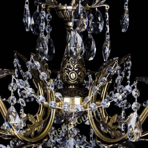 Бронзовая люстра Валери №5 журавлик в Сочи Гусь Хрустальный