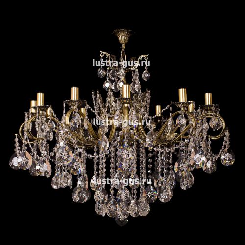 Люстра бронзовая Афина №1 в Сочи Гусь Хрустальный