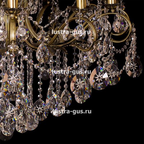 Люстра бронзовая Афина №1 в Сочи Гусь Хрустальный