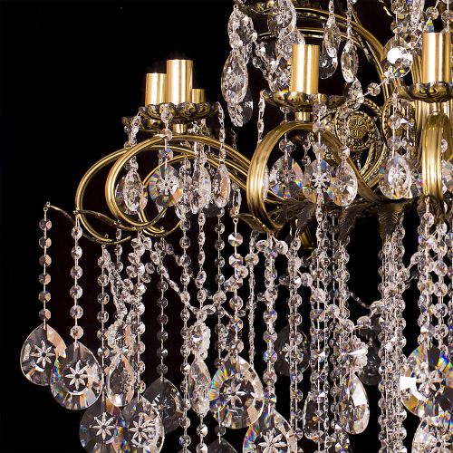 Люстра бронзовая Афина №2 в Сочи Гусь Хрустальный