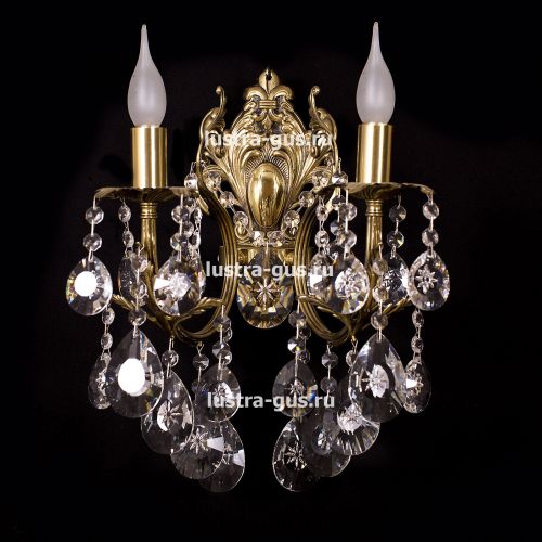 Бра Бэлла №2 латунь в Сочи Гусь Хрустальный