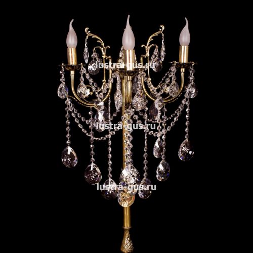 Бронзовый торшер Матильда №1 в Сочи Гусь Хрустальный