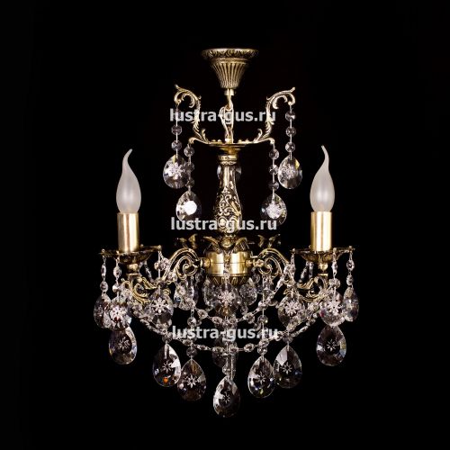 Люстра бронзовая Мелания №3 в Сочи Гусь Хрустальный