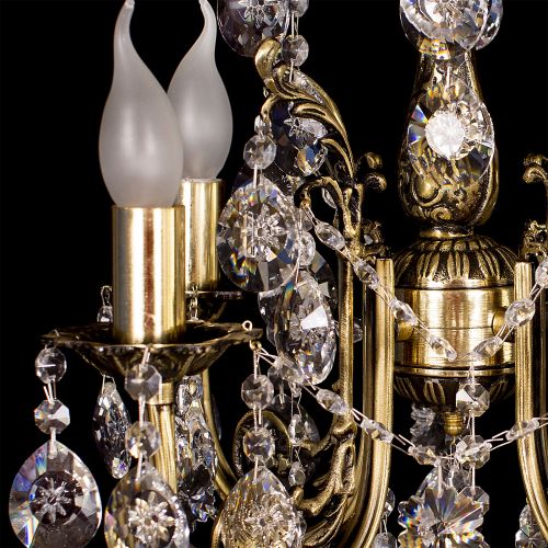 Люстра бронзовая Мелания №4 в Сочи Гусь Хрустальный