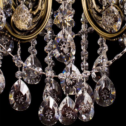 Люстра бронзовая Мелания №4 в Сочи Гусь Хрустальный