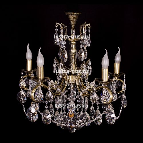 Люстра бронзовая Мелания №5 в Сочи Гусь Хрустальный