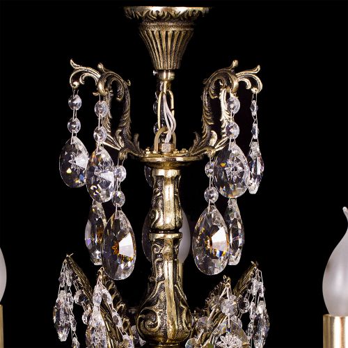 Люстра бронзовая Мелания №5 в Сочи Гусь Хрустальный