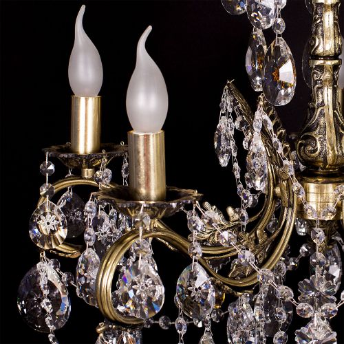 Люстра бронзовая Мелания №5 в Сочи Гусь Хрустальный