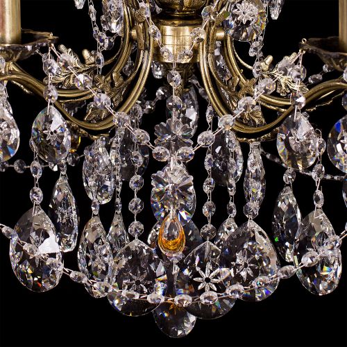 Люстра бронзовая Мелания №5 в Сочи Гусь Хрустальный