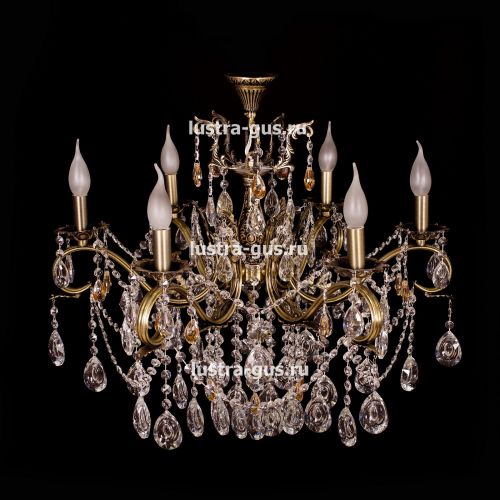 Люстра бронзовая Мелания №6/2 в Сочи Гусь Хрустальный