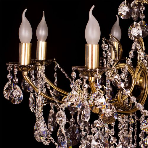 Люстра бронзовая Мелания №8 в Сочи Гусь Хрустальный