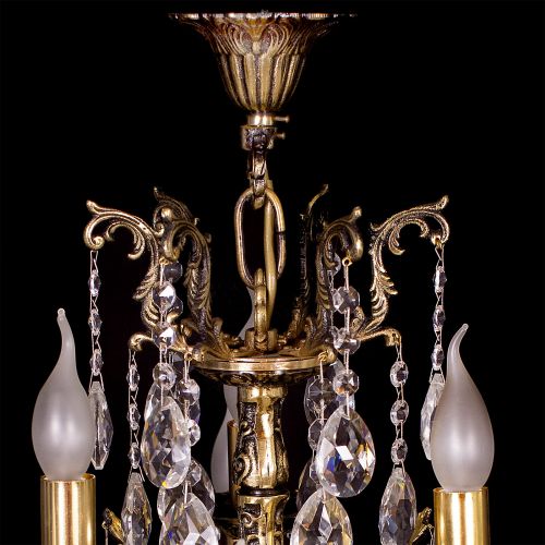 Люстра бронзовая Мелания №9 в Сочи Гусь Хрустальный