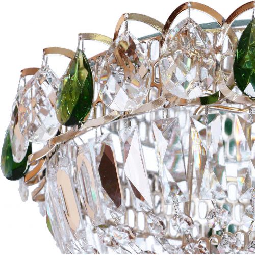 Люстра Катерина 1 лампа цветная в Сочи Гусь Хрустальный