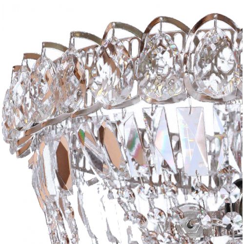 Люстра Катерина зеркальная Водоворот в Сочи Гусь Хрустальный