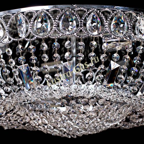 Люстра Капель №57 - 700 мм в Сочи Гусь Хрустальный