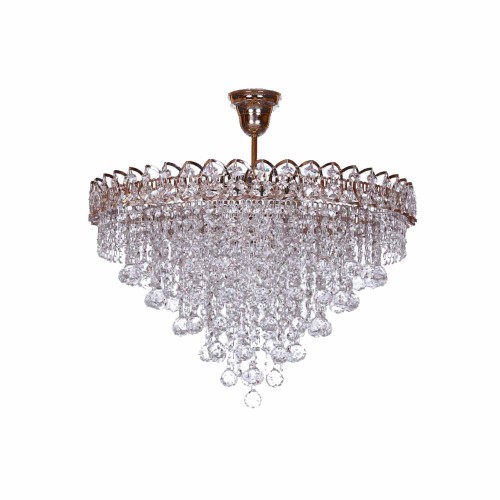 Люстра Капель Лепесток Шар  30мм с подвесом в Сочи Гусь Хрустальный