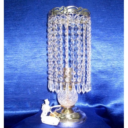 Лампа настольная Анжелика 2 Карандаш малый в Сочи Гусь Хрустальный