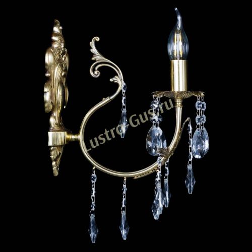 Бра Бэлла №1 латунь Лучик в Сочи Гусь Хрустальный