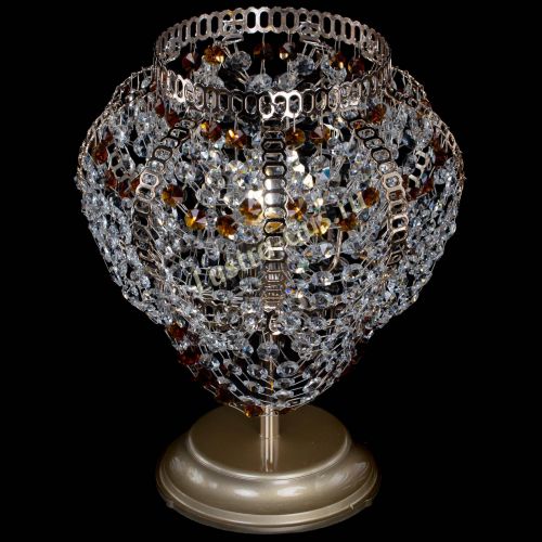 Настольная лампа Альфа №1 чайная в Сочи Гусь Хрустальный