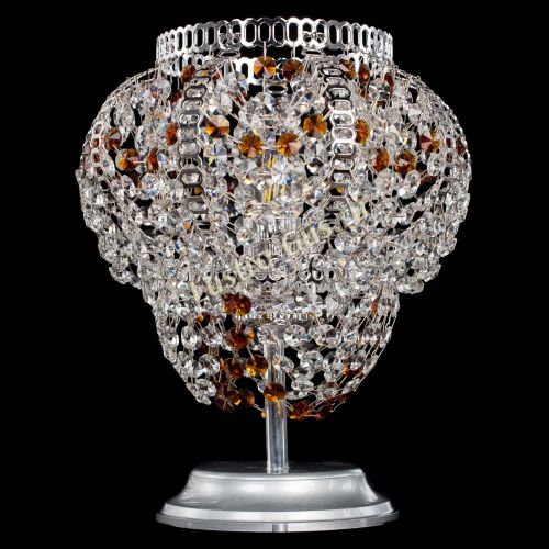 Настольная лампа Альфа №1 чайная в Сочи Гусь Хрустальный