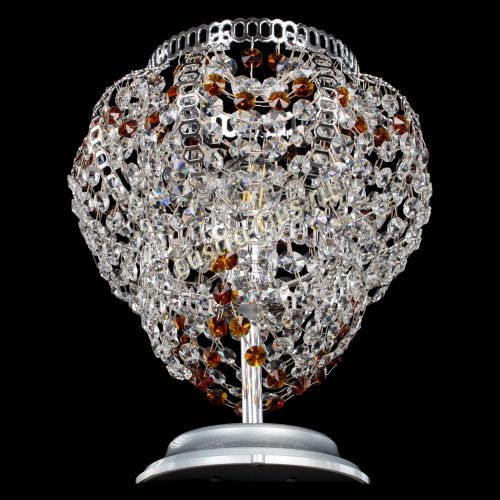 Настольная лампа Альфа №1 чайная в Сочи Гусь Хрустальный