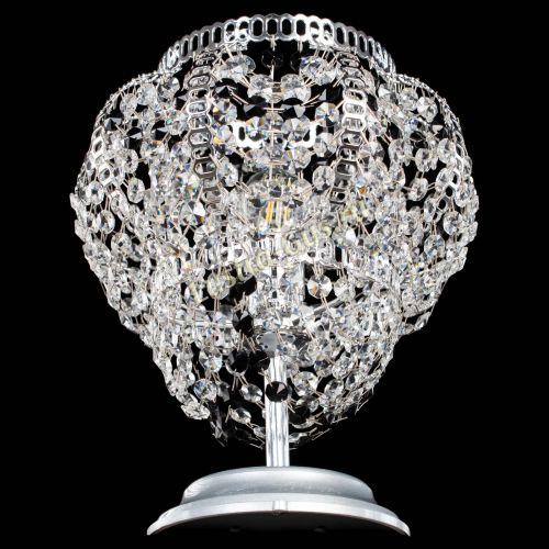 Настольная лампа Альфа №1 черная в Сочи Гусь Хрустальный