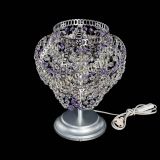 Настольная лампа Альфа №1 фиолетовая в Сочи