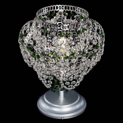 Настольная лампа Альфа №1 зеленая в Сочи Гусь Хрустальный