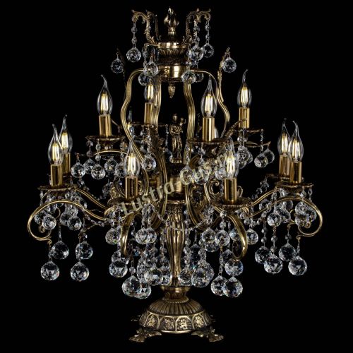 Настольная лампа Алфея №12 Шар в Сочи Гусь Хрустальный