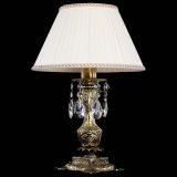 Бронзовая настольная лампа Антик №1 Журавлик с абажуром в Сочи Бронзовая настольная лампа Антик №1 Журавлик с абажуром в Сочи