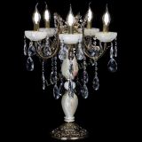 Настольная лампа Антик №5 с камнем в Сочи