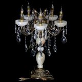 Настольная лампа Антик №5 с камнем в Сочи