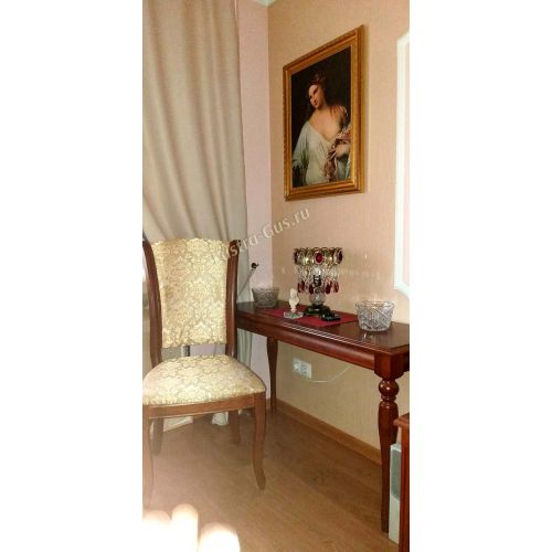 Настольная лампа Астра №1 под бронзу Красная в Сочи Гусь Хрустальный