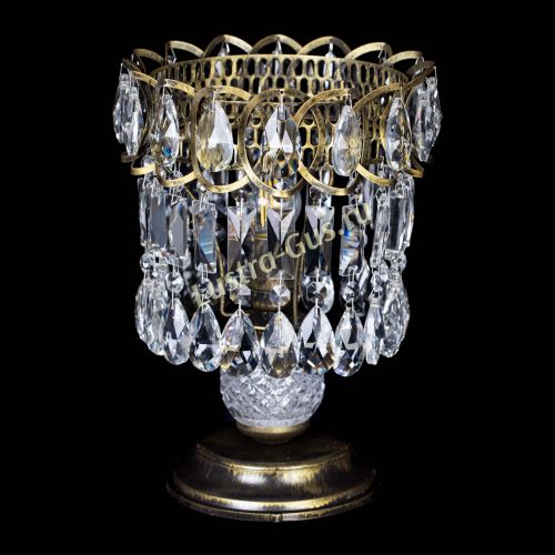 Настольная лампа Астра №1 под бронзу в Сочи Гусь Хрустальный