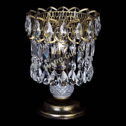 Настольная лампа Астра №1 под бронзу в Сочи Гусь Хрустальный