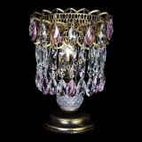 Настольная лампа Астра №1 под бронзу Розовая в Сочи