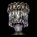 Настольная лампа Астра №1 под бронзу Розовая в Сочи