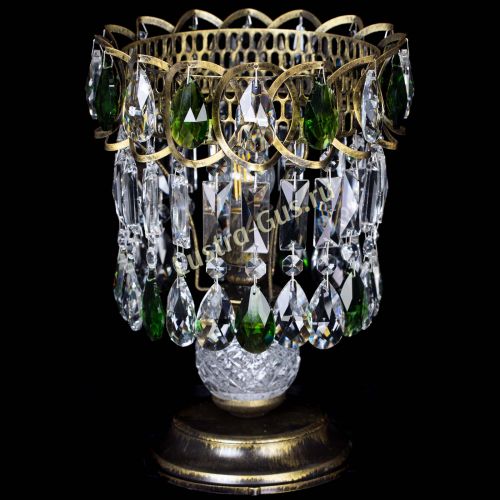 Настольная лампа Астра №1 под бронзу Зеленая в Сочи Настольная лампа Астра №1 под бронзу Зеленая в Сочи