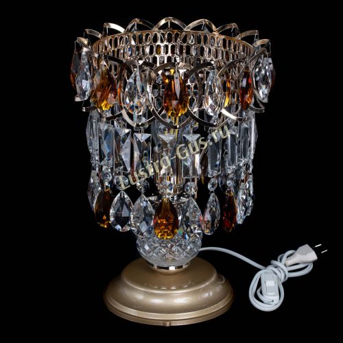 Настольная лампа Астра №1 чайная в Сочи Гусь Хрустальный