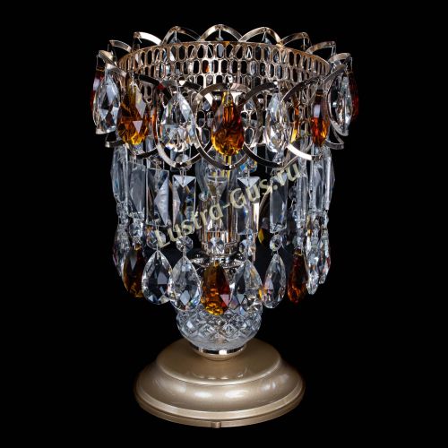 Настольная лампа Астра №1 чайная в Сочи Гусь Хрустальный