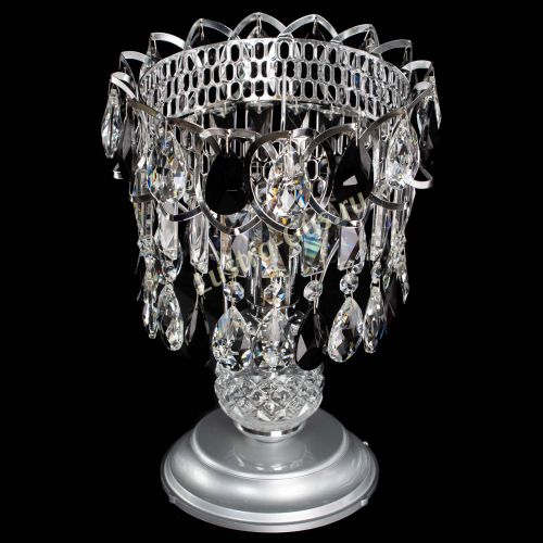 Настольная лампа Астра №1 черная в Сочи Гусь Хрустальный