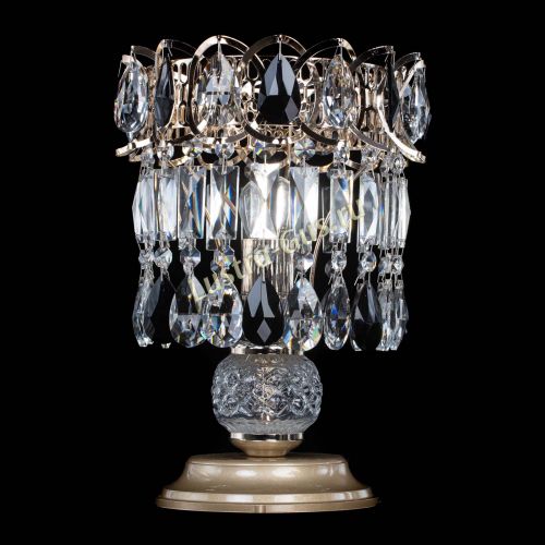 Настольная лампа Астра №1 черная в Сочи Гусь Хрустальный