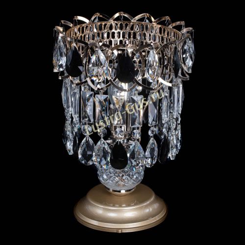 Настольная лампа Астра №1 черная в Сочи Гусь Хрустальный