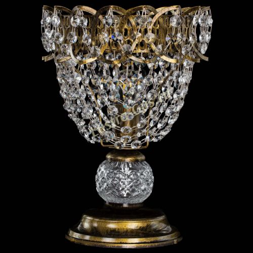 Настольная лампа Астра ажур №1 под бронзу в Сочи Настольная лампа Астра ажур №1 под бронзу в Сочи