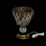 Настольная лампа Астра ажур №1 под бронзу Чайная в Сочи