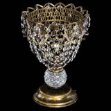 Настольная лампа Астра ажур №1 под бронзу Черная в Сочи