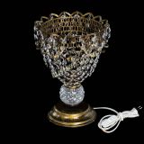 Настольная лампа Астра ажур №1 под бронзу Черная в Сочи