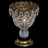 Настольная лампа Астра ажур №1 под бронзу Розовая в Сочи